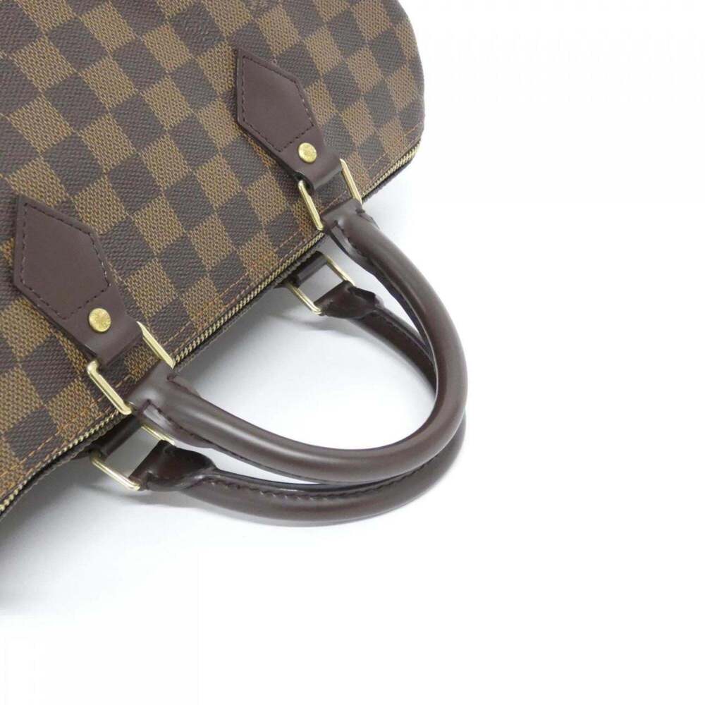 LOUIS VUITTON Brown Damier Speedy 30 Boston Bag - Picture 8 of 10